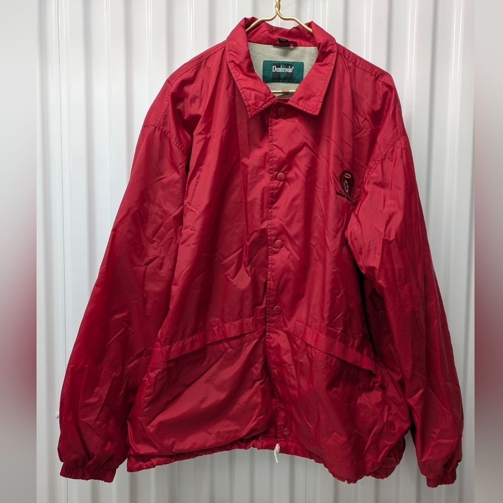 Dunbrooke Men's Red Windbreaker Jacket